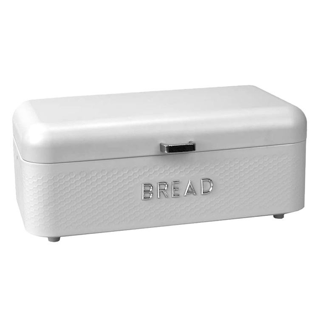 Beliebte Edelstahl-Aufbewahrungsbox für Lebensmittel, Brot, großer Brotkasten aus Edelstahl mit Deckel