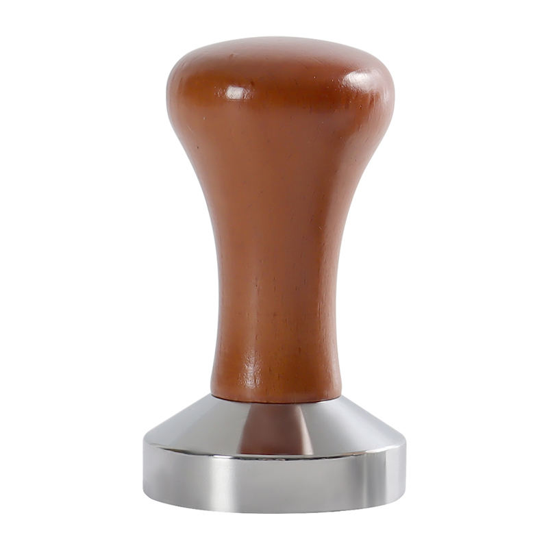 Langlebiger Espresso-Tamper, Espressomaschine mit Matte, professioneller Barista-Espresso-Kaffee-Manipulator aus Holz