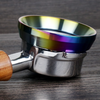 58 mm Espresso-Dosiertrichter aus Edelstahl für Siebträger, Kaffeemaschine, Kaffeepulver-Dosierring