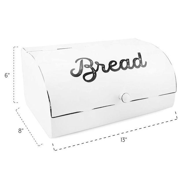 Meistverkaufter Edelstahl-Brot-Toast-Box-Aufbewahrungsbehälter, Metall-Edelstahl-Lebensmittelbehälter mit Deckel