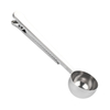 Bunter Messlöffel, lebensmittelechter Metall-Kaffeelöffel, Gold-Edelstahl-Kaffee-Messlöffel, Schaufel mit Verschlussclip