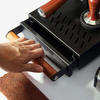 Barista Style Espresso Long Coffee Knock Bin Zubehör Schublade Edelstahl Knock Box Schwarz