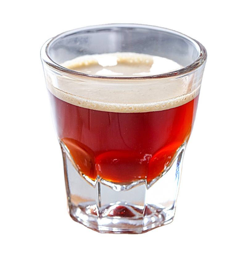 Schnapsglas mit individuellem Logo, hochwertige Tequila-Schnapsgläser, 30 ml, Bullet-Schnapsglas für Bar- und Café-Barista-Werkzeuge