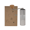 Großhandel tragbare Outdoor-Edelstahl-Handkaffeemühle manuelle Kaffeebohnenmühle für Espresso