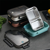 Heißer Verkauf, spülmaschinenfeste, umweltfreundliche Lunchboxen, Lebensmittel- und Snackbehälter aus Edelstahl, Bento-Lunchboxen mit 5 Fächern