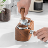 Kaffee-Stampferset mit Holzgriff, Kaffeehammer-Stampfset und Werkzeug mit Kaffeerührer zur Verteilung