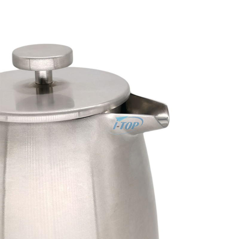 French-Press-Kaffeemaschine, 34 Unzen, isolierte Kaffeepresse aus 18/10-Edelstahl mit zusätzlichem Sieb
