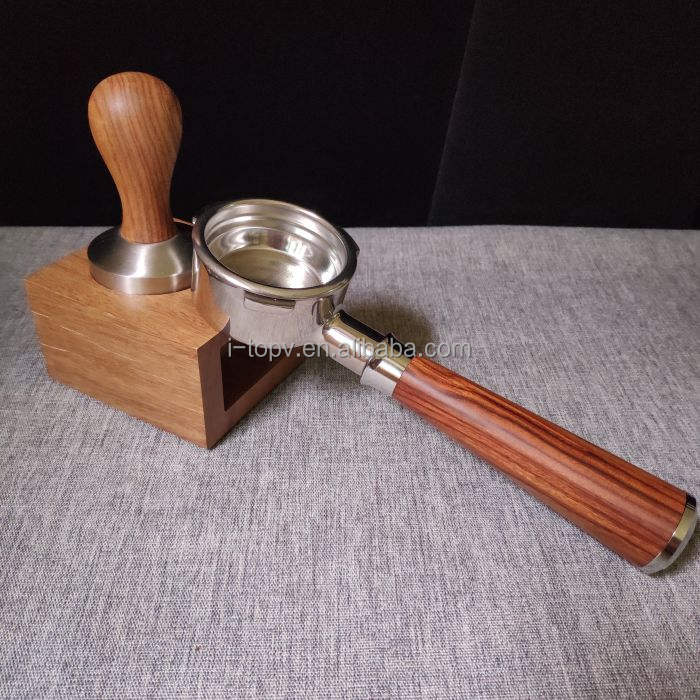 Maßgeschneidertes Kaffeezubehör Barista Tools Kaffee-Siebträger aus Edelstahl für Espressokaffee