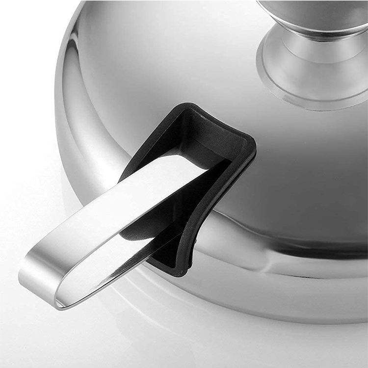 Eiskübel, isoliert mit Zange und Deckel, 3,4 Quart, für Partys und Bar, doppelwandig aus Edelstahl mit Sieb