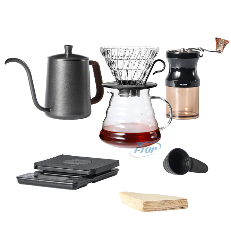 Kaffee-Reisetasche, heißer Verkauf, Kaffeetrinker-Zubehör, tragbares Outdoor-Kaffee-Werkzeug-Set