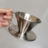 Edelstahl-Kaffeeset für den Außenbereich zum Übergießen von Kaffeetropfern, V60-Kaffee-Reisetaschen-Set