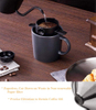 Innovativer Kaffeefilter aus Edelstahl 304 zum Übergießen von Kaffee