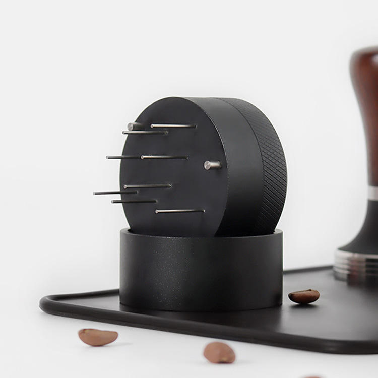 Neue maßgeschneiderte 51/53/58 mm Espresso-Kaffeenadelverteiler Tamper Maker Barista-Zubehör