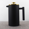 Kaffeepresse, 350/800/1000/1500 ml, spülmaschinenfest, doppelwandiger Edelstahl, French-Press-Kaffeemaschine