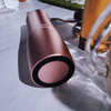 Schwarze manuelle Kaffeemühle mit CNC-Edelstahlkegel und einstellbarer Einstellung, Kapazität 25 g