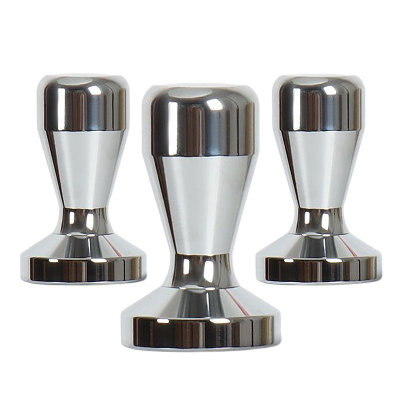 Espresso-Tamper-Werkzeug aus Edelstahl, hochwertiger Pro-Tamper und kleiner Siebträger, Kaffee-Geschenkset, Kaffee-Tamper