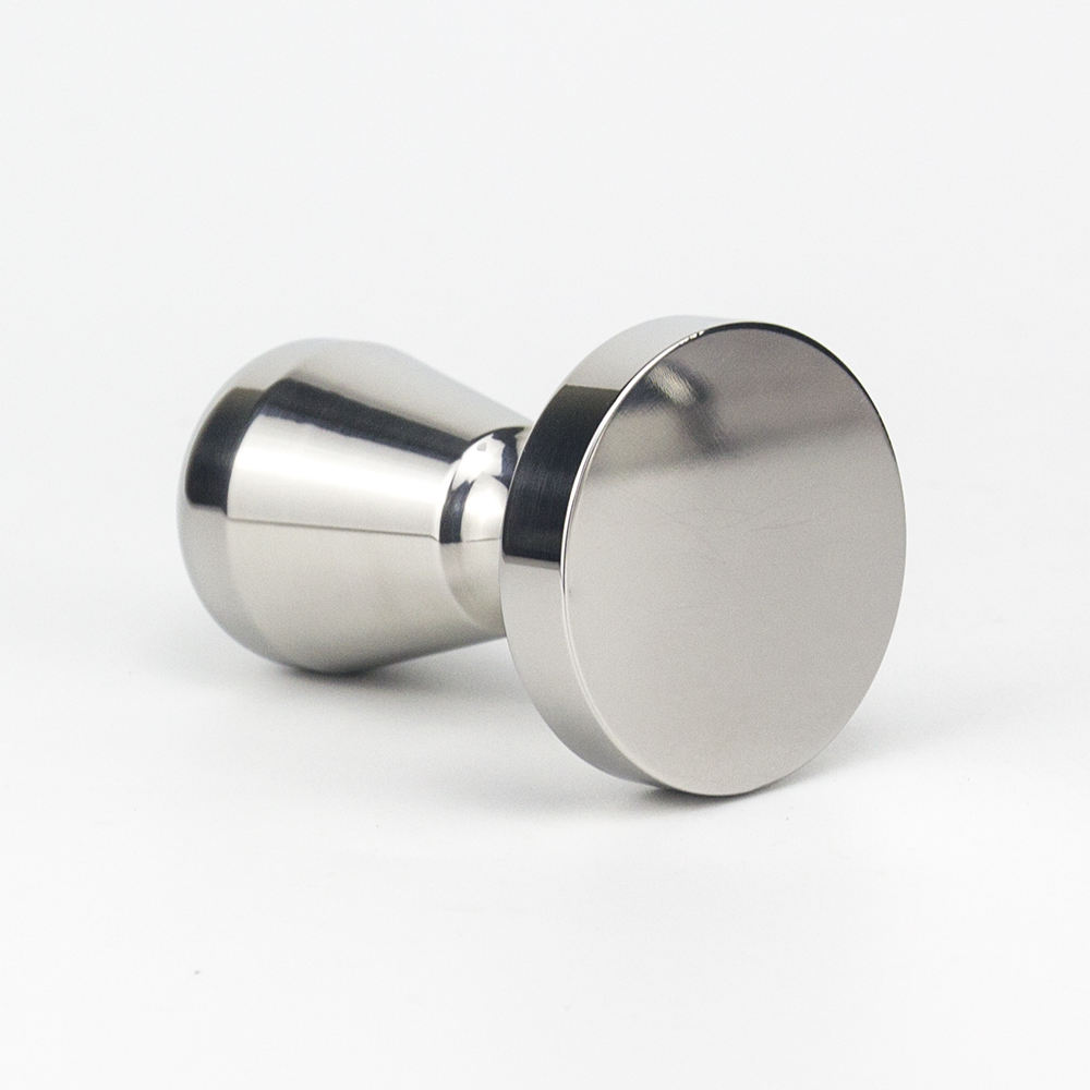 51 mm Kaffee-Tamper aus Edelstahl, Barista-Espresso-Tamper-Basis, Kaffeebohnenpresse