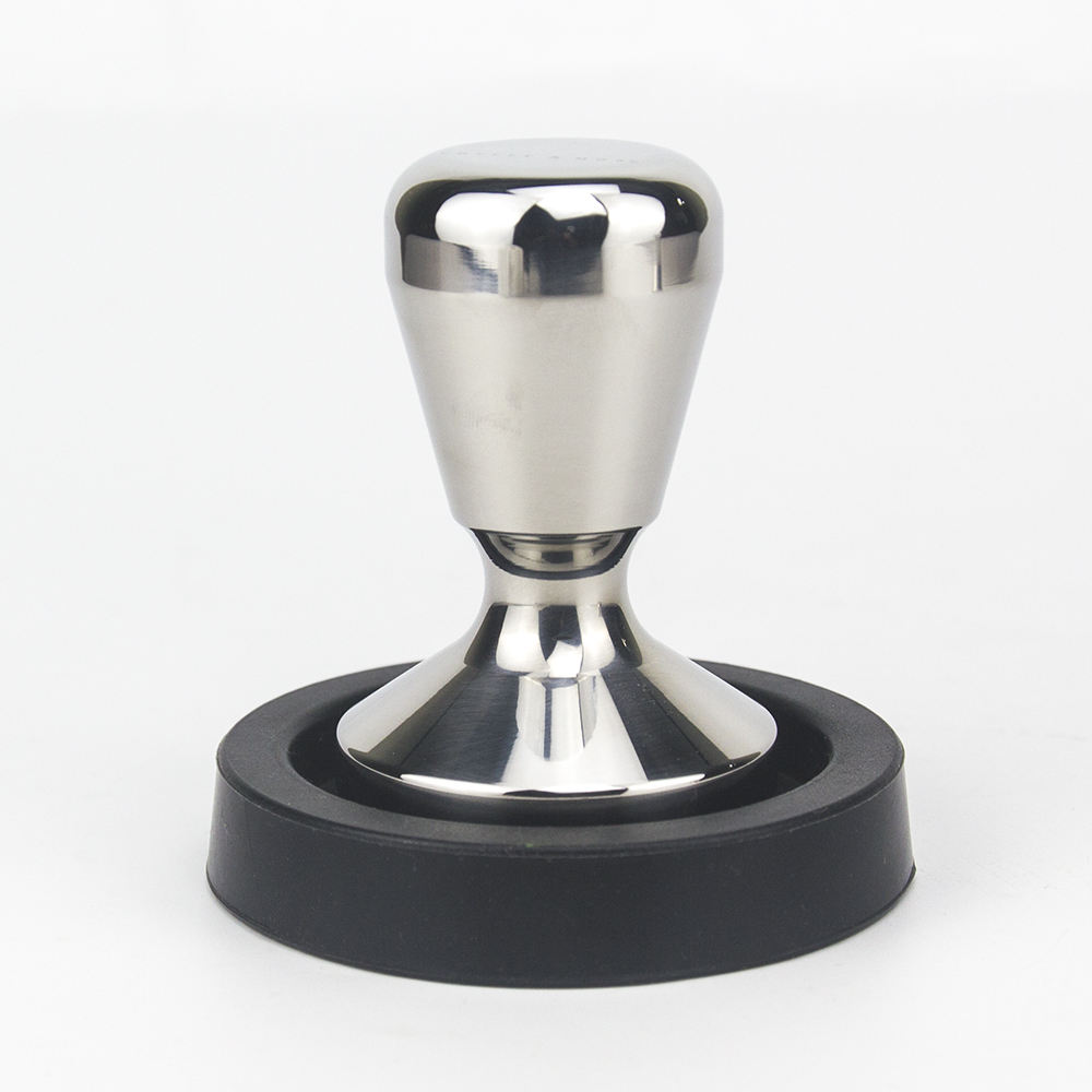 51 mm Kaffee-Tamper aus Edelstahl, Barista-Espresso-Tamper-Basis, Kaffeebohnenpresse