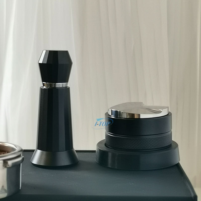 Espresso-Kaffee-Barista-Rührnadeln-Verteiler-Set mit diamantgeschliffenen Griff- und Ständer-Verteilernadeln