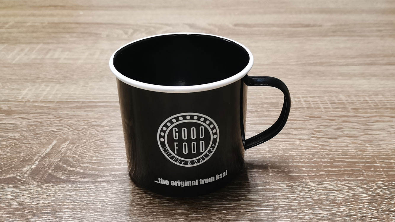 Heißer Verkauf Großhandel Camping Emaille Becher Kaffee Tee Becher einzelne Tasse bunt