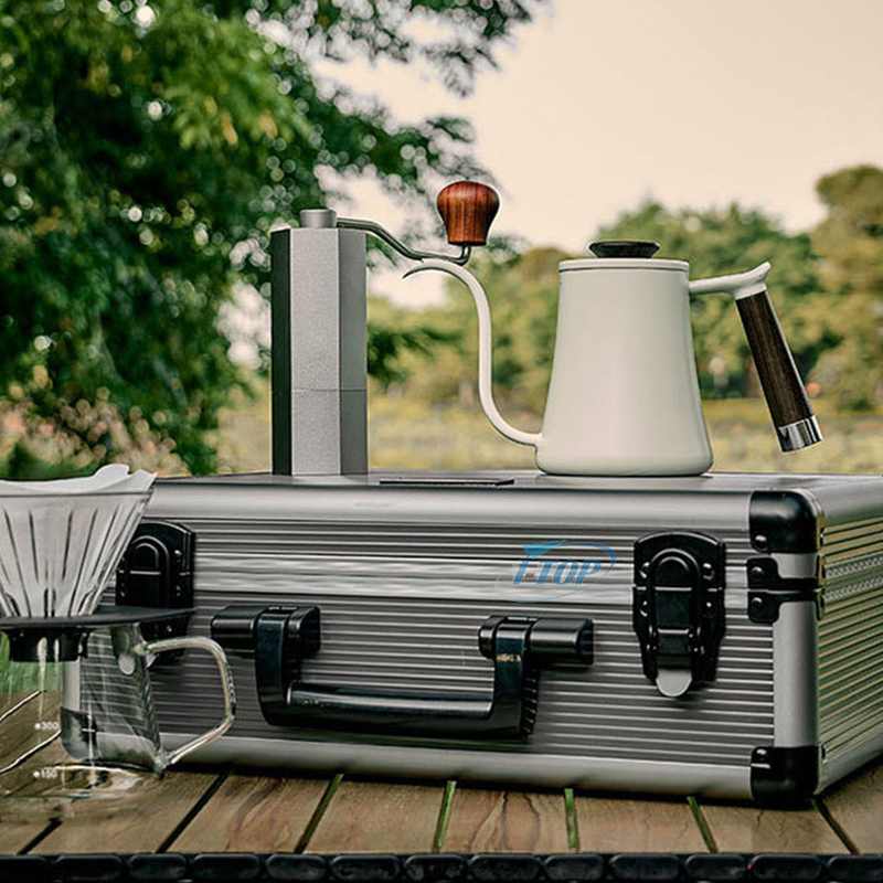 V60 Arabic Pour Over Kettle Kit Barista Tools Kaffee Campingtasche Kaffee- und Teesets Kaffeetropfer