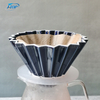 Keramik-Kaffeebereiter-Geschenkset, mattierter Kaffeetropfer 