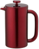 French-Press-Kaffeemaschine aus Edelstahl 304, inklusive Clip-Schaufel, fingerabdruckbeständig, doppelwandig isoliert