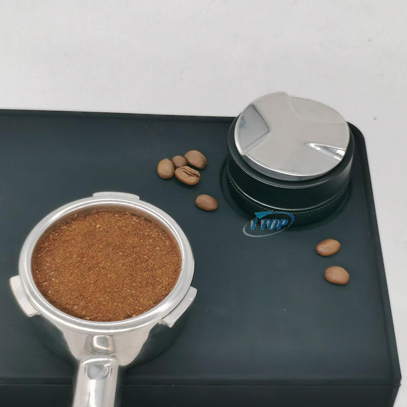 Espresso-Verteilungswerkzeug, verstellbare Tiefe, Espresso-Verteiler, Edelstahl, Standfuß, Kaffee-Nivellierer, Kaffee-Verteiler