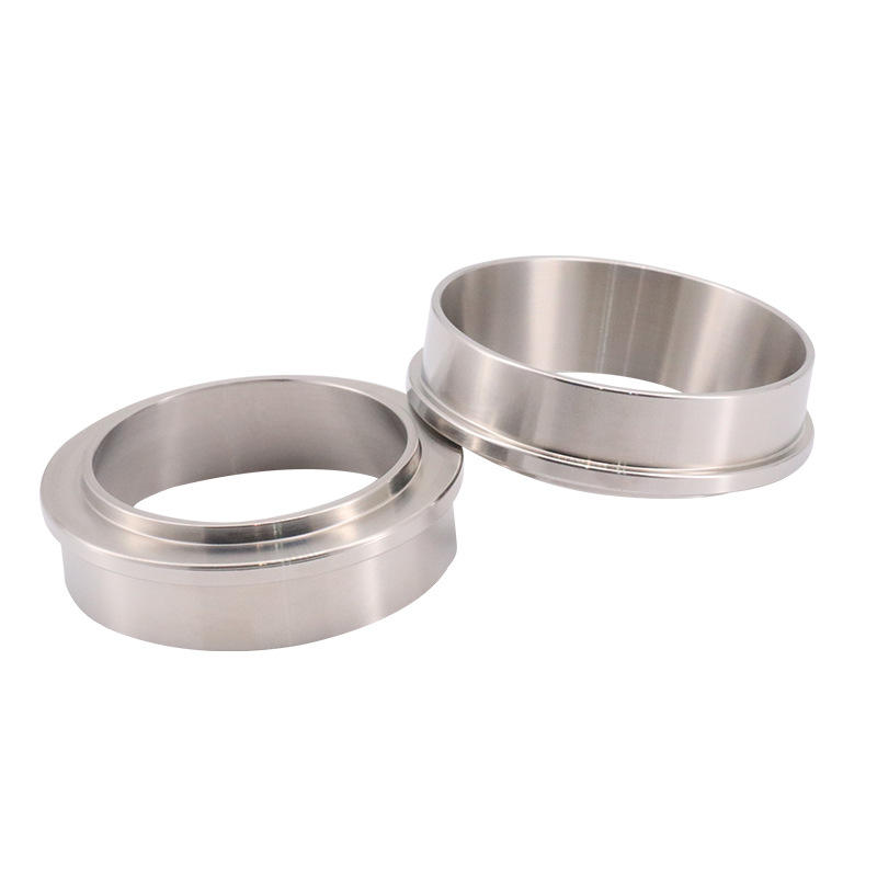 58-mm-Espresso-Dosiertrichter, Edelstahl-Dosierring, kompatibel mit 58-mm-Espressomaschinen-Siebträger/-Boden