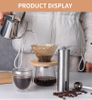 Heißer Verkauf tragbare Kaffeemaschine äthiopische handgebraute V60 Reise-Luxuskaffee-Geschenksets