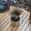 Edelstahl-Brühkessel zum Übergießen mit Meker-Filterkaffee-Tropfer